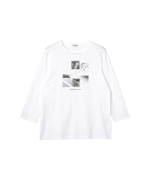 McGREGOR(マックレガー)の「スムース刺繍Tシャツ(Tシャツ/カットソー・レディース・ホワイト/グレー/ピンク・L/M)」の13枚目の写真