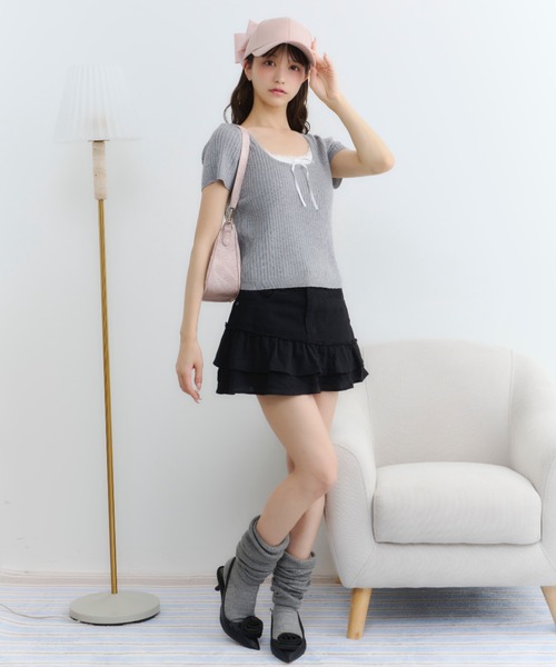 【匿名配送/レア品】 MARS Sugar Gross フリル付きデニムスカート デニムフリルスカート – RICORD