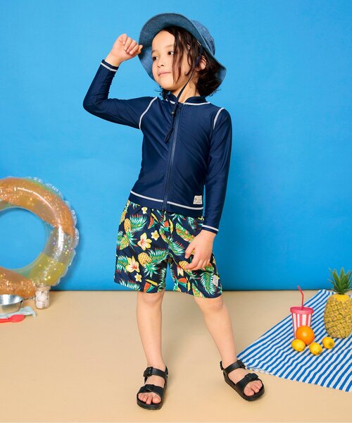 BREEZE（ブリーズ）の「【保冷剤収納可・日よけ付き】アウトドアハット_UVカット_撥水加工（ハット・キッズ・その他12/ベージュ/インディゴブルー/ラベンダー/その他11・50/52/54/56/58）」の11枚目の写真