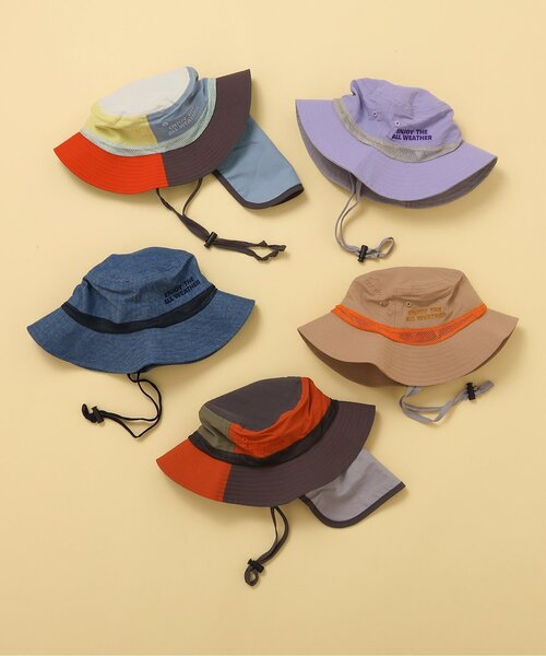 BREEZE（ブリーズ）の「【保冷剤収納可・日よけ付き】アウトドアハット_UVカット_撥水加工（ハット・キッズ・その他12/ベージュ/インディゴブルー/ラベンダー/その他11・50/52/54/56/58）」の21枚目の写真