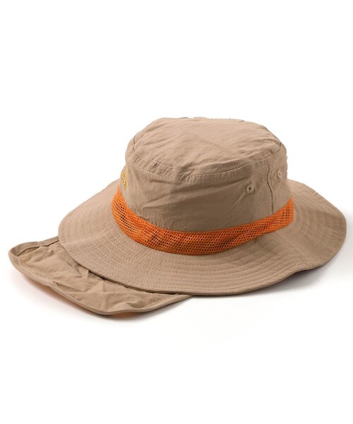 BREEZE（ブリーズ）の「【保冷剤収納可・日よけ付き】アウトドアハット_UVカット_撥水加工（ハット・キッズ・その他12/ベージュ/インディゴブルー/ラベンダー/その他11・50/52/54/56/58）」の6枚目の写真