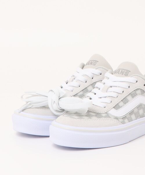 VANS ヴァンズ SCLIPT スクリプト V3854 M.CHK S.WHITE/WHITE