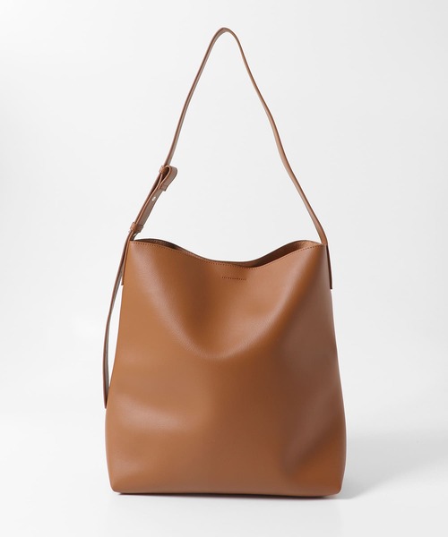 KBF（ケイビーエフ）の「ソフトイージーバケットBAG（ショルダーバッグ・レディース・ブラウン/ブラック・ONE）」の11枚目の写真