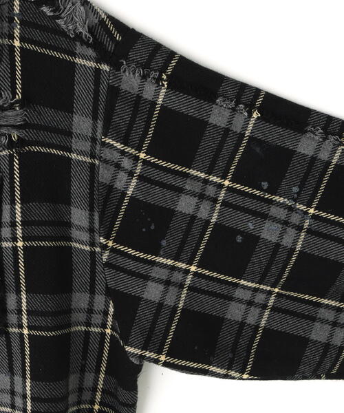 DANKE SCHON（ダンケシェーン）の「DankeSchon/ダンケシェーン/STUDS FLANNEL CHECK L/S SHIRTS（シャツ/ブラウス・メンズ・レッド/グレー/ブラック・M/L）」の10枚目の写真