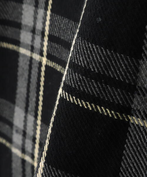 DANKE SCHON（ダンケシェーン）の「DankeSchon/ダンケシェーン/STUDS FLANNEL CHECK L/S SHIRTS（シャツ/ブラウス・メンズ・レッド/グレー/ブラック・M/L）」の7枚目の写真