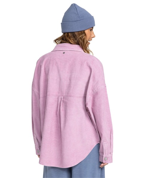ブラウス シャツ KICK BACK WASHED COR /ロキシーコットンコーデュロイシャツ レディース セール】KICK BACK WASHED COR /ロキシーコットンコーデュロイ