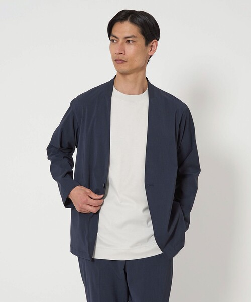 gim(ジム)の「<gim>25SS プラチナフェイスコットン Tシャツ(Tシャツ/カットソー・メンズ・ライトグレー/ブラック/ライラック・M/S/L)」の5枚目の写真