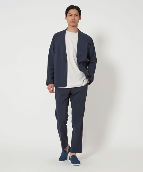 gim(ジム)の「<gim>25SS プラチナフェイスコットン Tシャツ(Tシャツ/カットソー・メンズ・ライトグレー/ブラック/ライラック・M/S/L)」の6枚目の写真