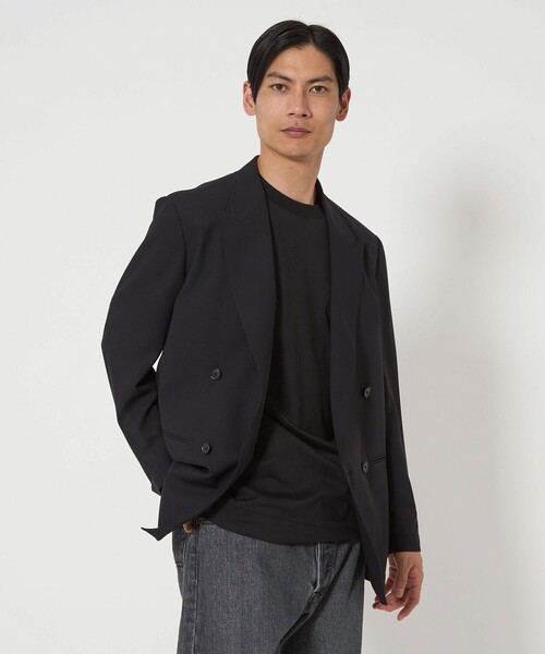 gim(ジム)の「<gim>25SS プラチナフェイスコットン Tシャツ(Tシャツ/カットソー・メンズ・ライトグレー/ブラック/ライラック・M/S/L)」の8枚目の写真