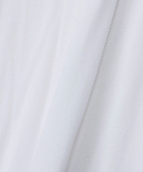 CINOH(チノ)の「SHEFオープンショルダーTシャツ(Tシャツ/カットソー・レディース・チャコールグレー/ホワイト/サックスブルー・38)」の16枚目の写真