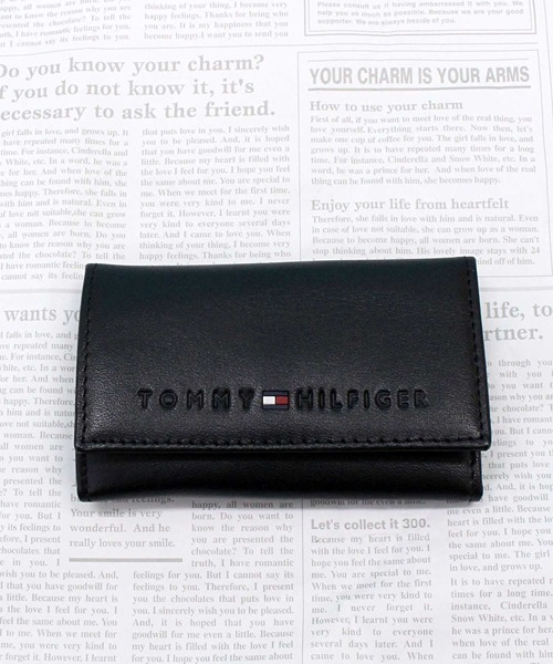 TOMMY HILFIGER（トミーヒルフィガー）の「ウェルズリー 6連 レザーキーケース Wellesley Key Cace（キーケース/キーアクセサリー・メンズ・ブラック/ブラウン・F）」の5枚目の写真