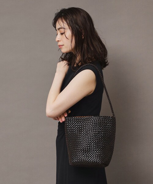 ブレッツァバッファロー】レザーメッシュショルダーバッグ S 本革