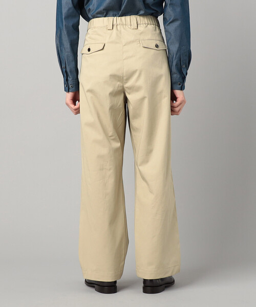 COMME CA MEN(コムサメン)の「2タック ワイドチノ(チノパンツ・メンズ・ベージュ・M/L)」の8枚目の写真