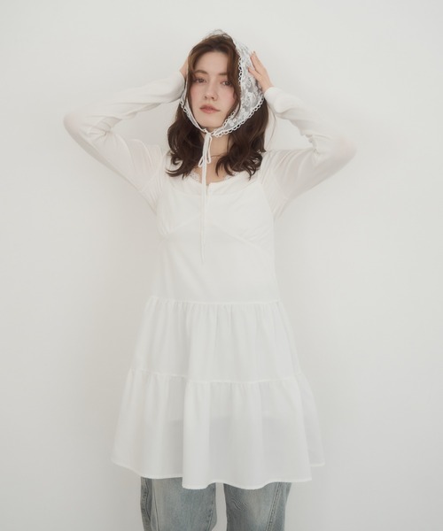ティアードミニワンピース ティアードミニワンピース/MM427411 – MISCH MASCH|31 Sons de mode