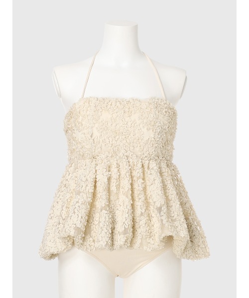 セール】フラワーモチーフバルーンワンピース（水着）｜EIMY ISTOIRE