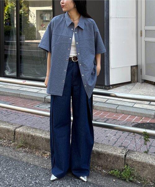 【UNISEX】ポコポコ半袖無地シャツの10枚目の写真