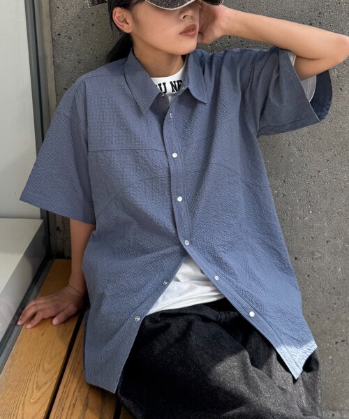 【UNISEX】ポコポコ半袖無地シャツの11枚目の写真
