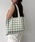 EFOLE�i�G�t�H���j�́uCotton check tote bag / �R�b�g���`�F�b�N�g�[�g�o�b�O�i�g�[�g�o�b�O�j�v�b�O���[��