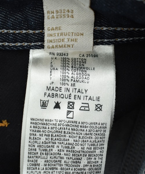 DIESEL BLACK GOLD（ディーゼル ブラック ゴールド）の「【ヴィンテージ古着】DIESEL デニムパンツ（デニムパンツ・メンズ・インディゴブルー・MEDIUM）」の9枚目の写真