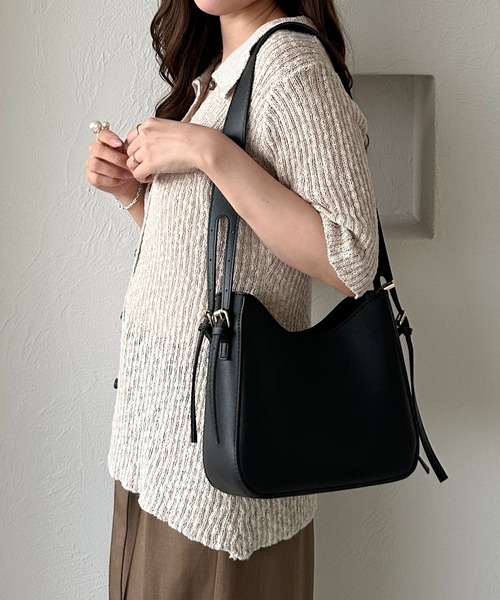 apres jour clair】ダブルベルトワンハンドルバッグ（ショルダーバッグ