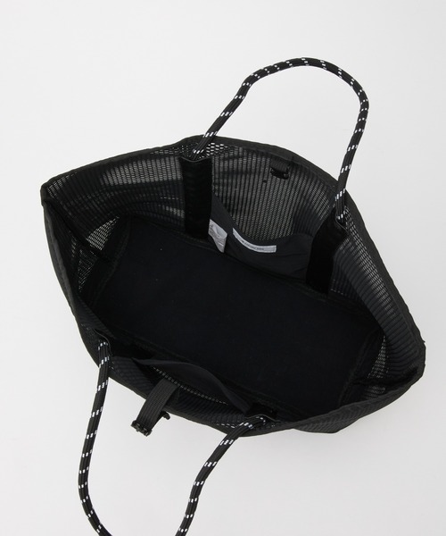 COLONY 2139（コロニートゥーワンスリーナイン）の「メッシュトートバッグ（トートバッグ・レディース・グレー/ブラック・FREE）」の4枚目の写真