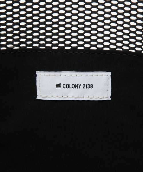 COLONY 2139（コロニートゥーワンスリーナイン）の「メッシュトートバッグ（トートバッグ・レディース・グレー/ブラック・FREE）」の3枚目の写真
