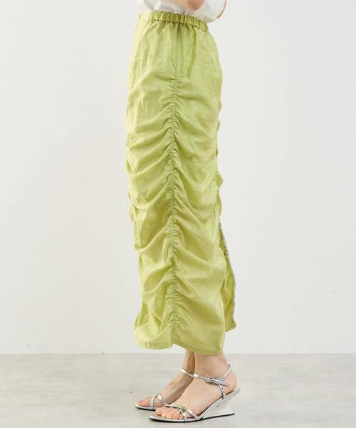 ギャザーミリタリーイージースカート 