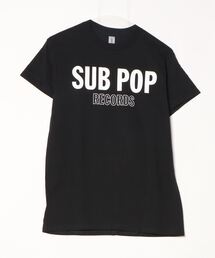 SUB POP | SUB POP - S/S PRINT TEE“SIMPLE LOGO”(Tシャツ/カットソー)