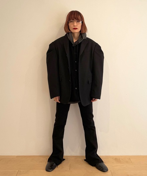 HOLIDAY/ホリデイ WOOL TWILL PUFF JACKET WOOL TWILL PUFF JACKET ウールツイルパフジャケット（テーラード
