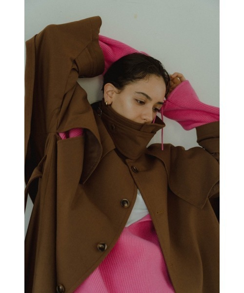 ジャケット・アウター Knuth Marf dolman trench coat khakibrown 3way dolman trench coat/khakibrown | KNUTH MARF