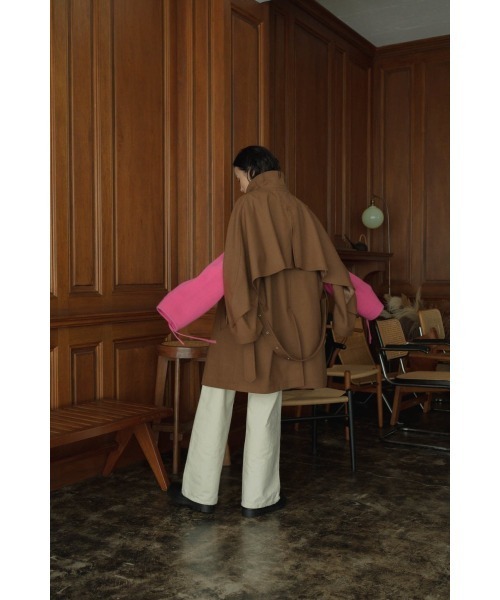 ジャケット・アウター Knuth Marf dolman trench coat khakibrown 3way dolman trench coat/khakibrown | KNUTH MARF