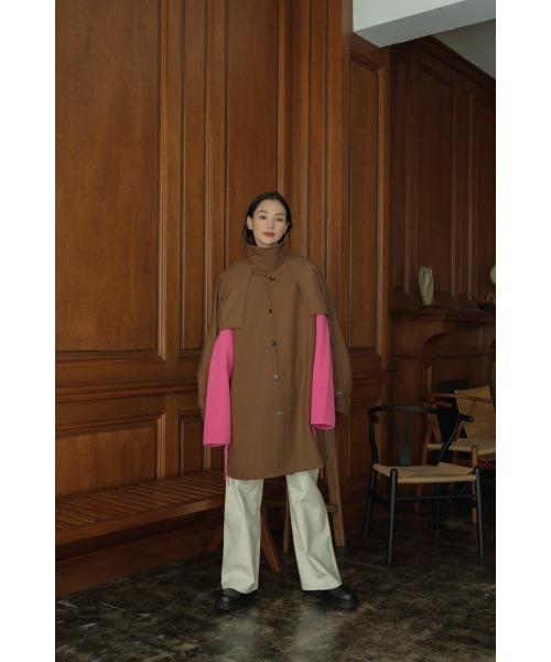 セール中　 knuth marf 3way dolman trench coat 3way dolman trench coat/khakibrown | KNUTH MARF
