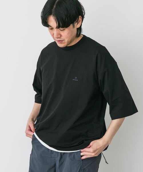 Snow Peak（スノーピーク）の「『別注』Snow Peak×DOORS　WaterActive Drawstring Tee（Tシャツ/カットソー・メンズ・グレー/ホワイト/オリーブ/ブラック・X-LARGE/LARGE/MEDIUM）」の18枚目の写真