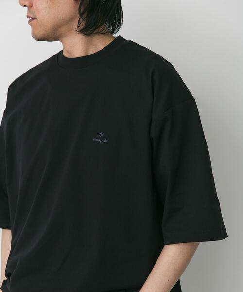 Snow Peak（スノーピーク）の「『別注』Snow Peak×DOORS　WaterActive Drawstring Tee（Tシャツ/カットソー・メンズ・グレー/ホワイト/オリーブ/ブラック・X-LARGE/LARGE/MEDIUM）」の19枚目の写真
