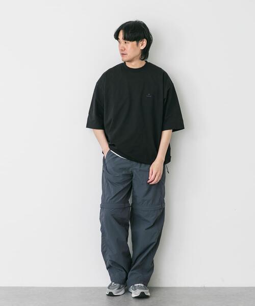 Snow Peak（スノーピーク）の「『別注』Snow Peak×DOORS　WaterActive Drawstring Tee（Tシャツ/カットソー・メンズ・グレー/ホワイト/オリーブ/ブラック・X-LARGE/LARGE/MEDIUM）」の20枚目の写真