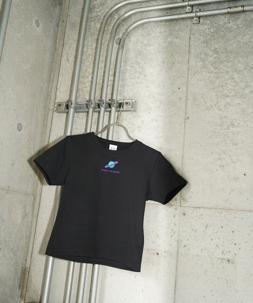 THINGS THAT MATTER(シングス ザット マター)の「THIRD EYE(i) SATURN CROPPED T-SHIRT/ サードアイサターンクロップドTシャツ(Tシャツ/カットソー・レディース・ホワイト/ブラック・FREE)」の16枚目の写真