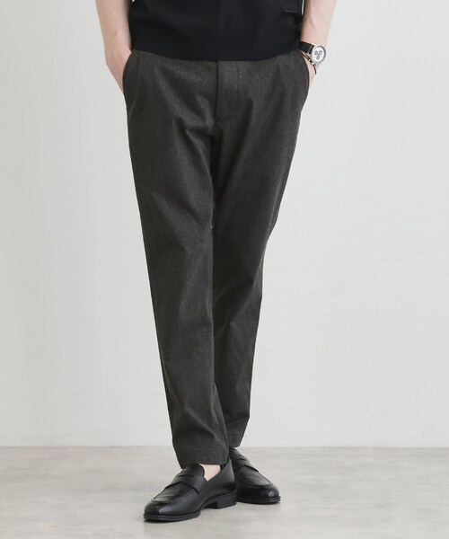 TAKEO KIKUCHI(タケオキクチ)の「【LIMITED】ワンダーシェイプ 360°ストレッチ テーパードスキニーチノパンツ(スラックス・メンズ・チャコールグレー/ブラック/ベージュ/ネイビー・01/02/03/04/05)」の16枚目の写真