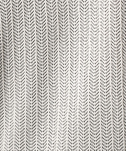 ANEDIST(アンディスト)の「コード刺繍透かし編みカーディガン(カーディガン/ボレロ・メンズ・ブラック/アイボリー/ミント・M/L)」の16枚目の写真