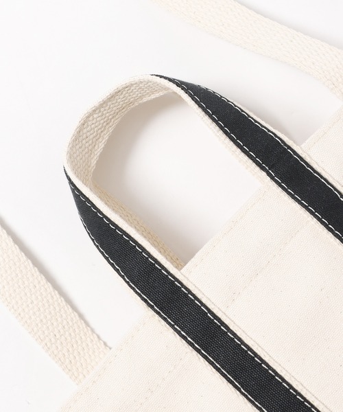 PARROTT CANVAS(パロットキャンバス)の「PARROTT CANVAS/パロットキャンバス SHOULDER MINI TOTE ミニ トートバッグ ショルダーバッグ 2WAY(トートバッグ・メンズ・アイボリー系1・FREE)」の10枚目の写真