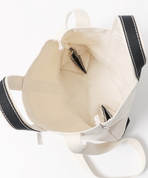 PARROTT CANVAS(パロットキャンバス)の「PARROTT CANVAS/パロットキャンバス SHOULDER MINI TOTE ミニ トートバッグ ショルダーバッグ 2WAY(トートバッグ・メンズ・アイボリー系1・FREE)」の14枚目の写真