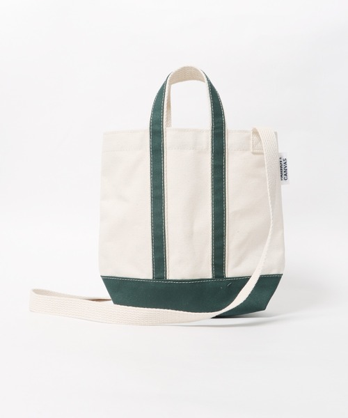 PARROTT CANVAS(パロットキャンバス)の「PARROTT CANVAS/パロットキャンバス SHOULDER MINI TOTE ミニ トートバッグ ショルダーバッグ 2WAY(トートバッグ・メンズ・アイボリー系1・FREE)」の7枚目の写真
