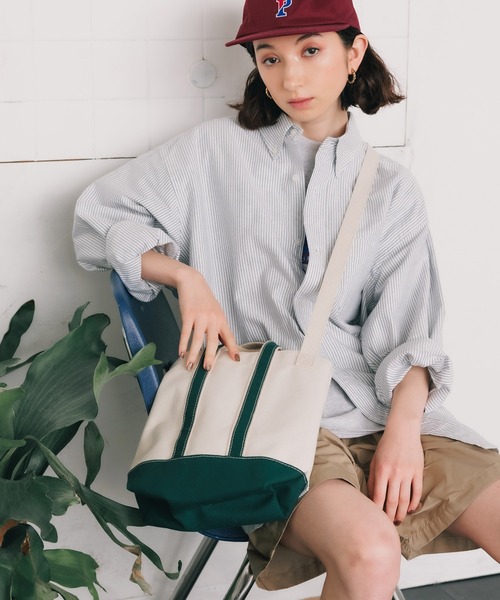 PARROTT CANVAS(パロットキャンバス)の「PARROTT CANVAS/パロットキャンバス SHOULDER MINI TOTE ミニ トートバッグ ショルダーバッグ 2WAY(トートバッグ・メンズ・アイボリー系1・FREE)」の8枚目の写真