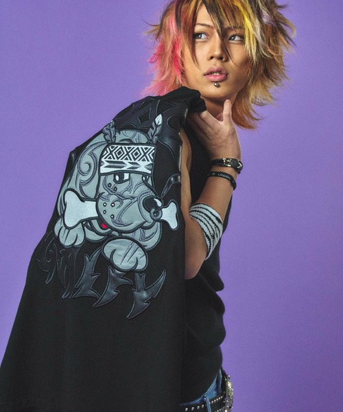 GALFY(ガルフィー)の「GALFY-部族長シャツ(シャツ/ブラウス・メンズ・ホワイト/ブラック/グレー・L/XL)」の3枚目の写真
