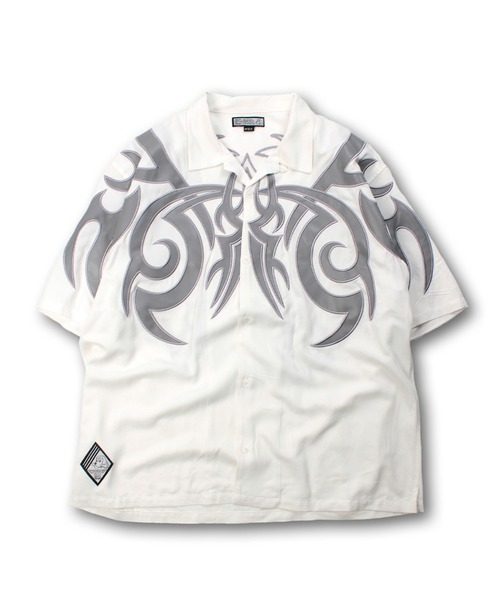 GALFY(ガルフィー)の「GALFY-部族長シャツ(シャツ/ブラウス・メンズ・ホワイト/ブラック/グレー・L/XL)」の16枚目の写真