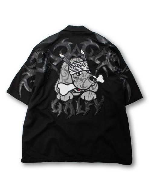 GALFY(ガルフィー)の「GALFY-部族長シャツ(シャツ/ブラウス・メンズ・ホワイト/ブラック/グレー・L/XL)」の21枚目の写真