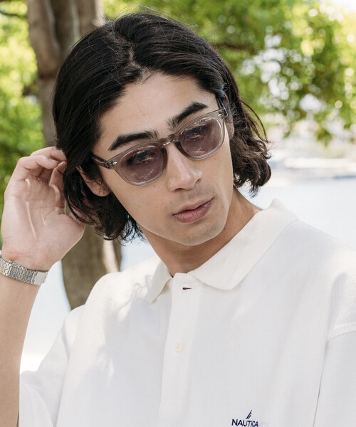 FREAK'S STORE（フリークスストア）の「ウェリントン 調光レンズ ファッション用グラス（メガネ・メンズ・ブラック/その他9/ブラウン・ONE SIZE）」の3枚目の写真