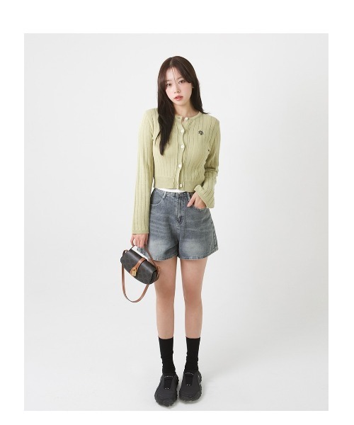 A'GEM/9 × .kom 『muah muah/ムーアムーア』Line stitch logo