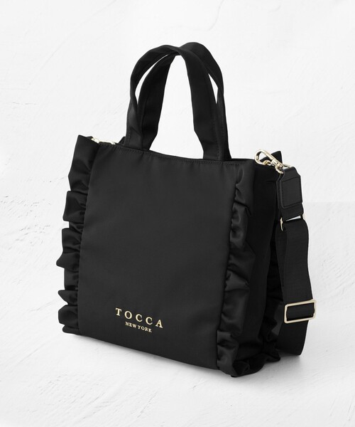 TOCCA(トッカ)の「TRIM WAVES MINITOTE ミニトートバッグ(トートバッグ・レディース・ブラック系5/ブラック系/ライラック系/ピンク系/ベージュ系/ネイビー系・F)」の17枚目の写真