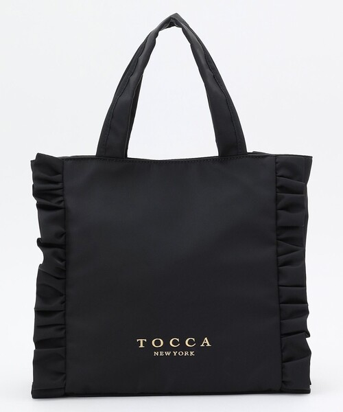 TOCCA(トッカ)の「TRIM WAVES MINITOTE ミニトートバッグ(トートバッグ・レディース・ブラック系5/ブラック系/ライラック系/ピンク系/ベージュ系/ネイビー系・F)」の18枚目の写真
