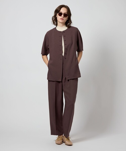 Steven Alan（スティーブンアラン）の「＜Steven Alan＞スラブ オックス ブラウス（シャツ/ブラウス・レディース・グレー系/ダークブラウン・S/M）」の16枚目の写真